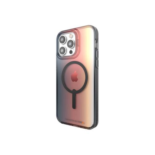 Gear4 Milan Snap - Coque De Protection Pour Téléphone Portable - Compatibilité Avec Magsafe - Plastique Recyclé, D3o Crystalex - Ombre Du Soleil Couchant - Pour Apple Iphone 14 Pro Max