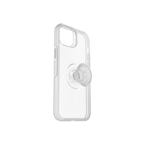 Otterbox Otter + Pop Symmetry Series - Coque De Protection Pour Téléphone Portable - Polycarbonate, Caoutchouc Synthétique - Stardust Pop (Paillettes Transparentes) - Pour Apple Iphone 14 Plus