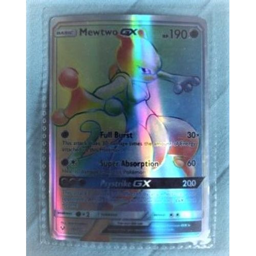 Carte Pokémon Mewtwo Gx 76/73