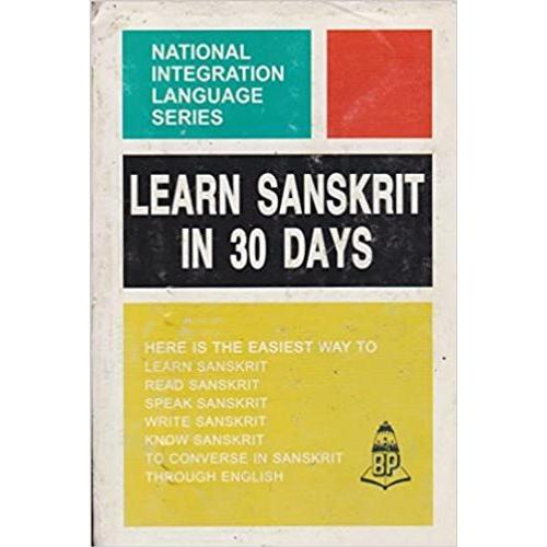 Learn Sanskrit In 30 Days Broché – Avril 1974