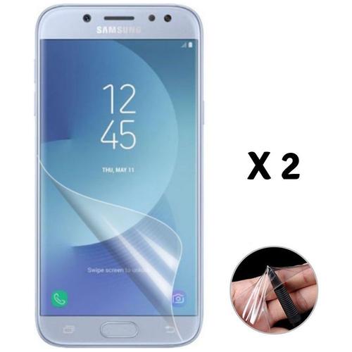 Lot De 2 Films Protection Pour Samsung Galaxy J3 2017 J330 - Protecteur Ecran En Plastique Anti Rayure Ultra Mince Phonillico®