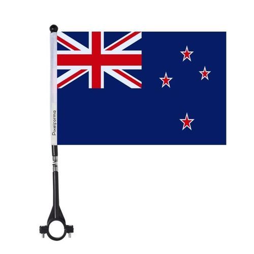Drapeau de vélo de la Nouvelle-Zélande 50 pièces en polyester