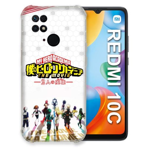 Coque Pour Xiaomi Redmi 10c Manga My Hero Academia Blanc