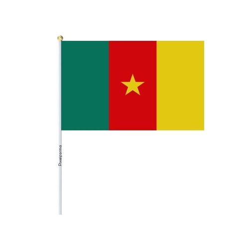 Lots Mini Drapeau du Cameroun en 100 pièces 20x30cm