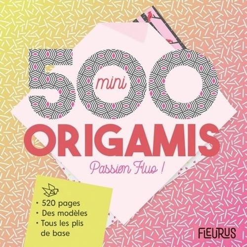 500 Mini Origamis - Passion Fluo !
