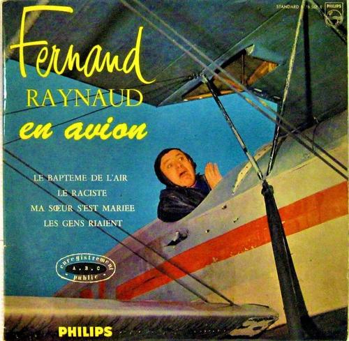 Fernand Raynaud En Avion - Philips - 25 Cm - 1964 -