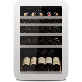 Cave à vin Le Chai LERETRO 40B - 54.8x54x83.2 cm (lxpxh) - 121 litres - classe G - blanc