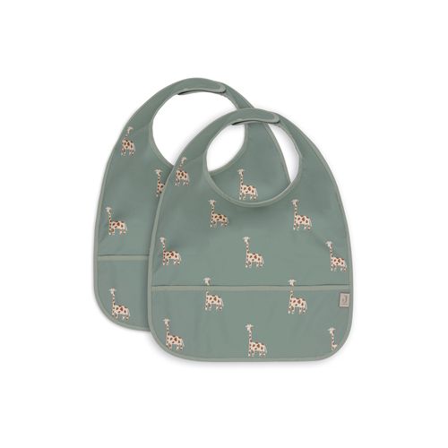 Lot De 2 Bavoirs Imperméables Jungle Jambo - Jollein