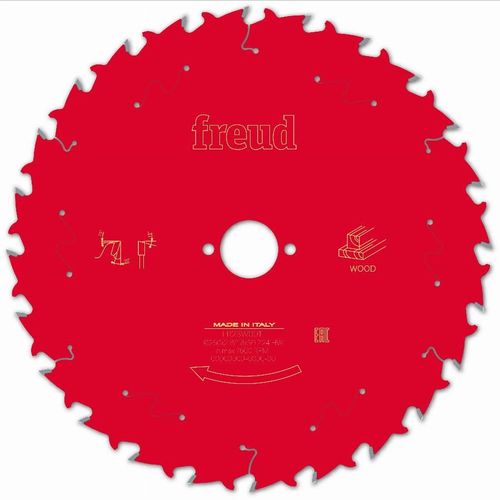 Lame pour scie circulaire portative FREUD - Ø250 2,8/1,8 AL30 Z24 BA 20° - F03FS09774 -FR23W001T