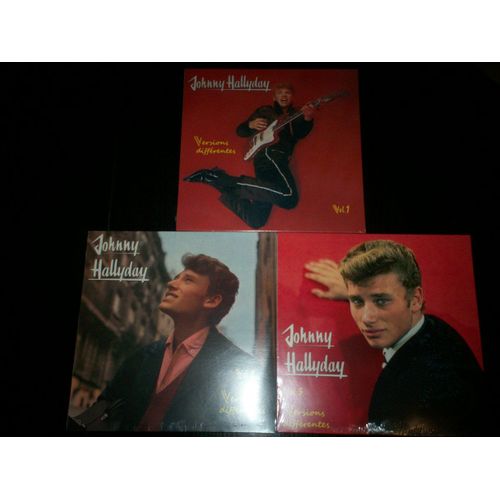 Johnny Hallyday Versions Différentes Volume 1,2,3