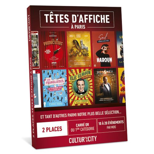 Têtes D'affiche À Paris - 2 Places
