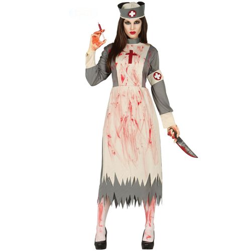 Déguisement Infirmière Rétro Zombie Femme - Taille: Xl (44-46)