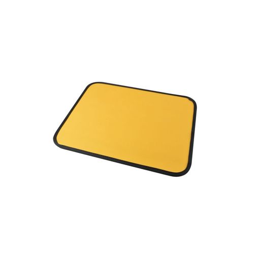 Tapis De Repas Antidérapant Pour Animaux - Jaune - L 45 X 35 Cm