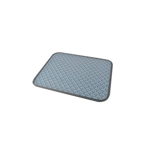 Tapis De Repas Antidérapant Pour Animaux À Motifs New Art - Gris - L 45 X 35 Cm