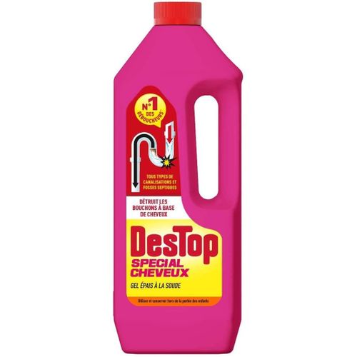 DESTOP Gel Déboucheur Special Cheveux 1L