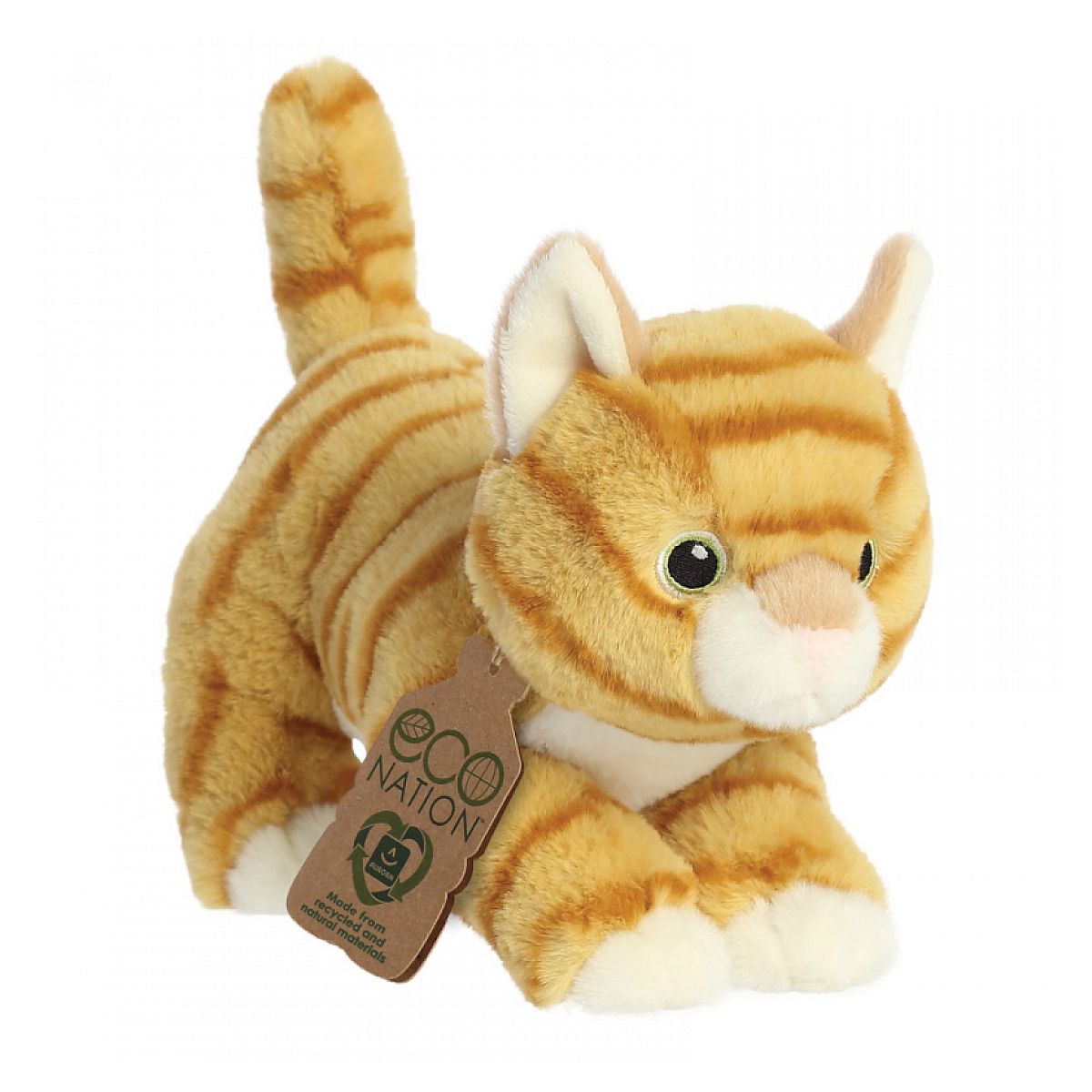 Chat Tigre Peluche Eco Nation