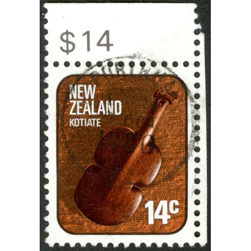 Timbre Oblitéré New Zealand, Kotiate, 14c