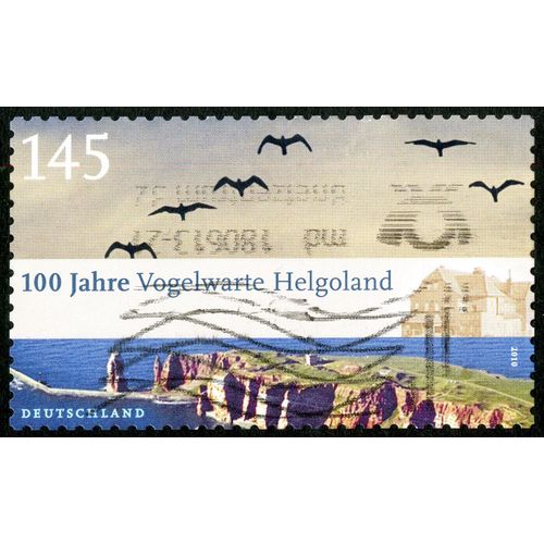 Timbre Oblitéré Deutschland, 100 Jahre Vogelwarte Helgoland, 2010, 145