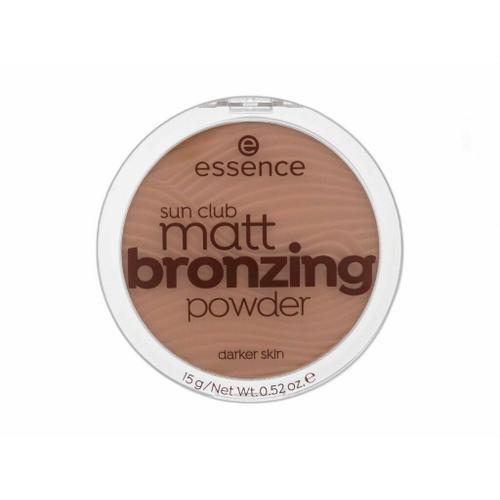 Essence 15g Sun Club Poudre Bronzante Mate, 02 Sunny, Poudre Bronzante