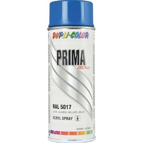 Peinture Prima Ral 5017 Bleu Trafic Brillant 400ml Dupli Color