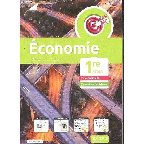Economie 1re Stmg - Objectif Bac - Ma Methode Bac, Mon Livret De Revision - Specimen Enseignant