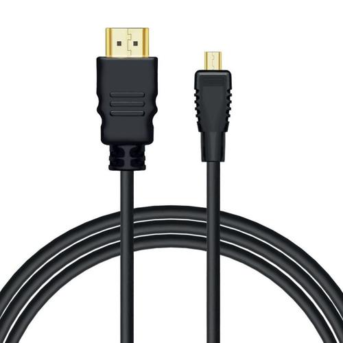 Savio Cl-40/m Hdmi (m) - Micro Hdmi (m) Cable With Ethernet 2m Black