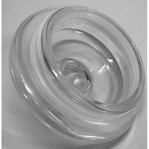 Couvercle Rond En Verre Translucide Avec Bague Collerette Étanchéité Plastique Souple Pour Bonbonnière, Bocal