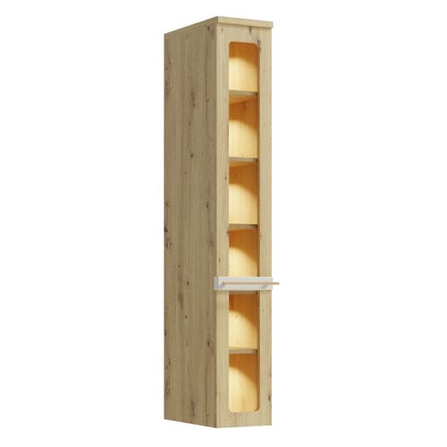 Candy Vitrine 5 Étages Bois Blanc Cassé