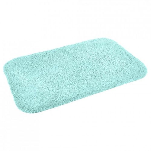 Paris Prix - Tapis De Bain Microfibre "Mellow" 50x80cm Vert Menthe
