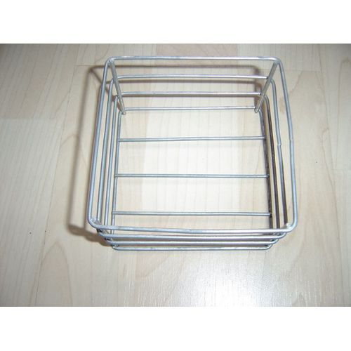 Support Rangement Inox Pour Salle De Bain Taille 10.5 Cm X 10.5 Cm  Hauteur 6.5 Cm