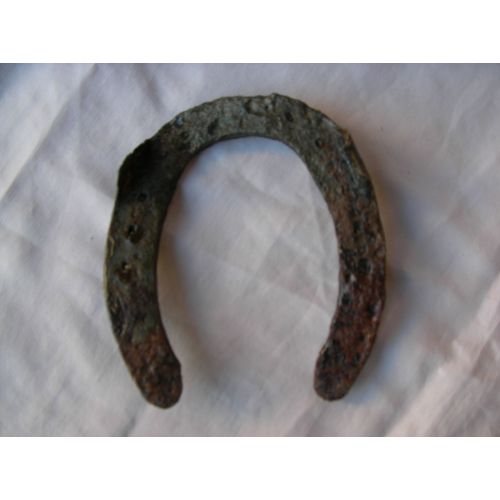 Ww1 France Fer A Cheval D'ancienne Zone De Combat Ww1 100 % Terrain France 14-18 Lot 15