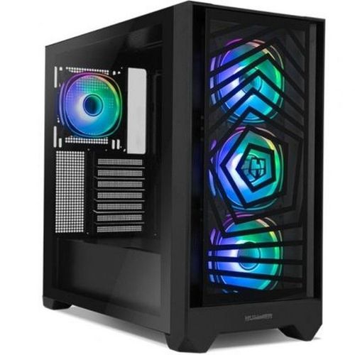 Caja Nox Hummer Plasma Semit Atx Vent Argb 2x Frontales