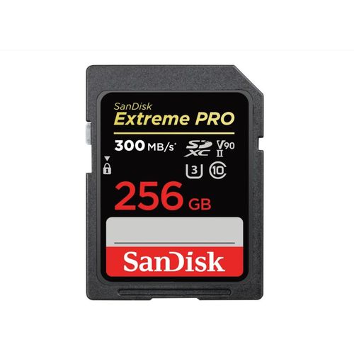 Extreme Pro 256gb Sdxc Memory Card Up To 300mb/s Uhs-ii Class