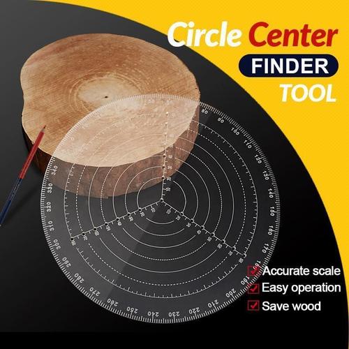 Outil de recherche de Center de cercle,Center rond,acrylique