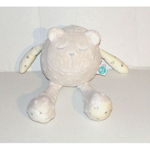Peluche Ours Boule Myhummy Creme Dormeur Sonore Cuddly Toy
