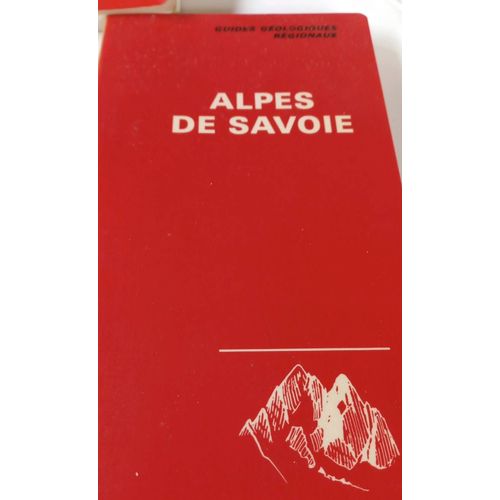 Guide Géologique Regionaux Alpes De Savoie 