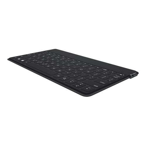 Logitech Keys-To-Go - Clavier - sans fil - Bluetooth - Nordique - noir