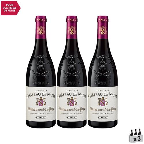 Château De Nalys Châteauneuf-Du-Pape Rouge 2019 X3