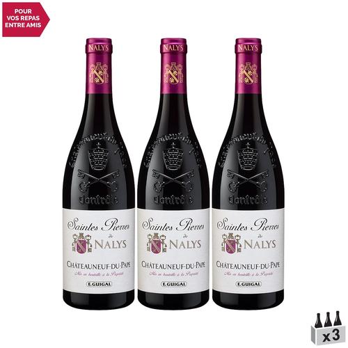 Château De Nalys Châteauneuf-Du-Pape Saintes Pierres De Nalys Rouge 2019 X3