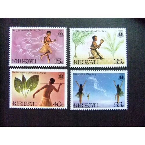 42 Kiribati Ex Gilbert 1985 / Légendes Locales / Yvert 142 / 45 ** Mnh