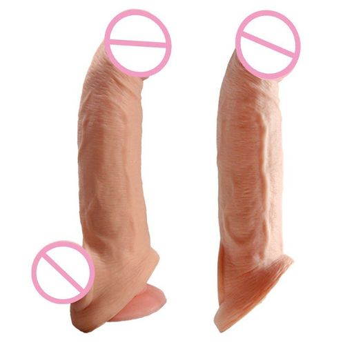 Préservatifs Réutilisables Pour Hommes, Jouets Érotiques, Retardent L'agrandissement De La Bite, Préservatifs Épais