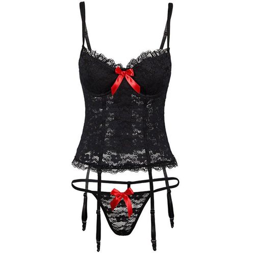 Ensemble De Lingerie Sexy En Dentelle Pour Femmes, Sous-Vêtements Exotiques, String, String, Noir, Blanc, Grande Taille, Nouvelle Collection