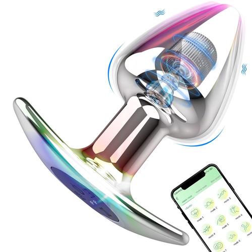 Anal Plug With 9 Vibration Modes Anal Toys For Men Prostate Massager Sex Toys With App Remote Control Vibrator Anal Toys For 18