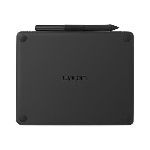 Stylet créatif Wacom Intuos Petite - Numériseur - 15.2 x 9.5 cm - électromagnétique - 4 boutons - sans fil, filaire - USB, Bluetooth - noir