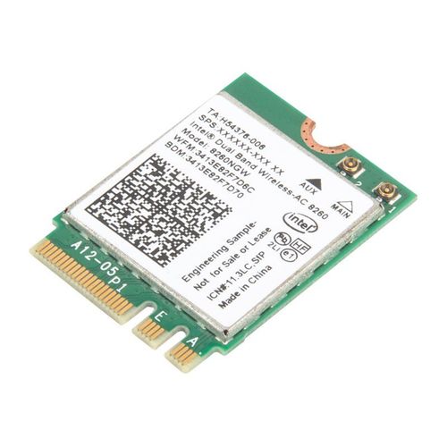 Lenovo ThinkPad Fibocom L850-GL CAT9 WWAN - Modem cellulaire sans fil - 4G LTE - M.2 Card - 450 Mbits/s - pour WWAN upgradable models only: ThinkPad L480; L490; L580; L590; P43s; P52; P52s; P53;...