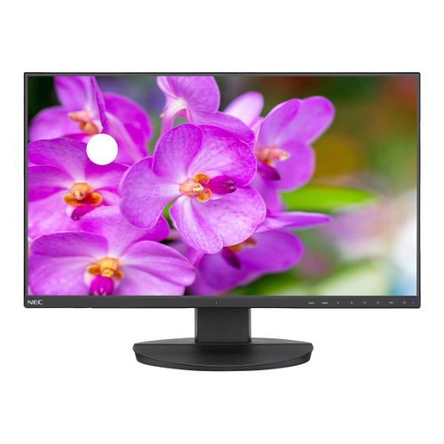 NEC MultiSync EA241F-BK - Écran LED - 24" (23.8" visualisable) - 1920 x 1080 Full HD (1080p) - IPS - 250 cd/m² - 1000:1 - 5 ms - HDMI, DVI-D, DisplayPort - haut-parleurs - noir