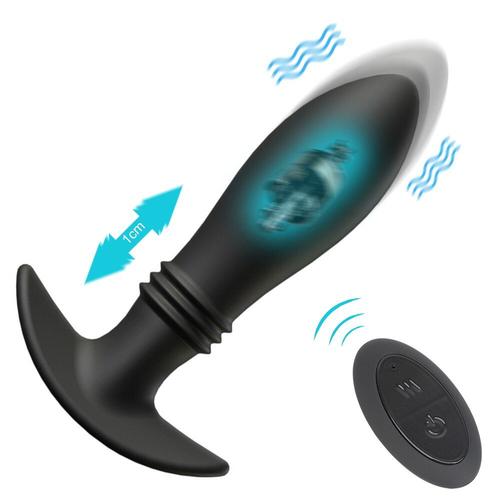 vibromasseur à godemichet télescopique pour homme, 10 Modes, action de  poussée, massage de la Prostate, Vibrato Anal, jouet sexuel, Sex Shop |  Rakuten