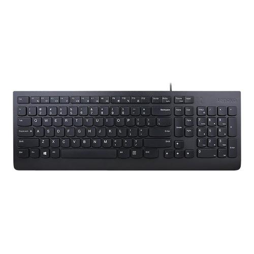 Lenovo Essential - Clavier - USB - R.-U. - noir