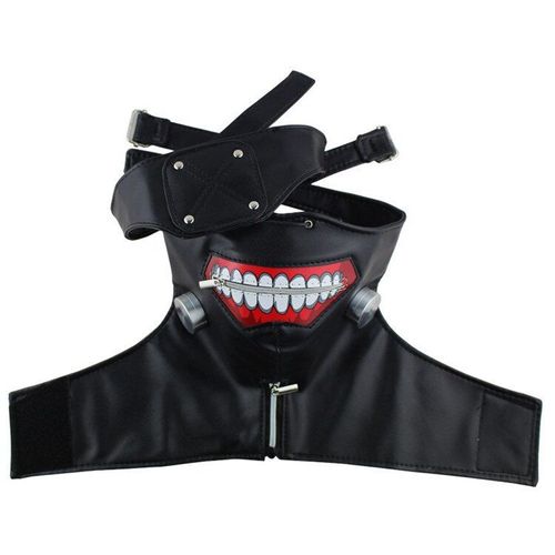 Cosplay Anime Tokyo Ghoul, Masque Facial À Fermeture Éclair, Accessoires, Produit, Jeux Pour Adultes