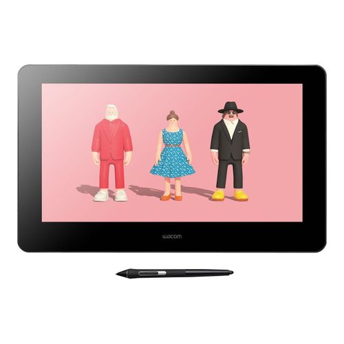Wacom Cintiq Pro 16 - 2021 - numériseur avec Écran LCD - 34.5 x 19.4 cm - multitactile - électromagnétique - filaire - DisplayPort, USB-C